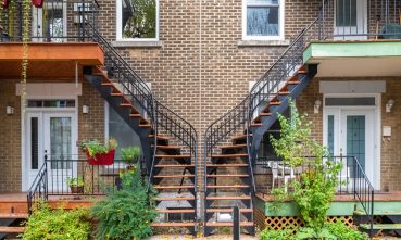 Montréal, maison victorienne typique