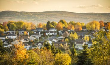 vue aérienne de maison